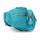 BAOMI CRINKLE WAIST BAG Range Blue Soft One Size Waist Bag