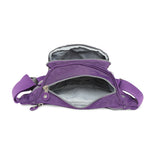 BAOMI CRINKLE WAIST BAG Range Purple Soft One Size Waist Bag
