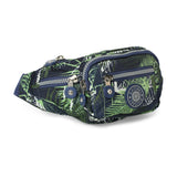 BAOMI CRINKLE WAIST BAG Range Blue & Green Soft One Size Waist Bag