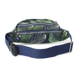 BAOMI CRINKLE WAIST BAG Range Blue & Green Soft One Size Waist Bag