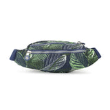 BAOMI CRINKLE WAIST BAG Range Blue & Green Soft One Size Waist Bag