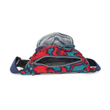BAOMI CRINKLE WAIST BAG Range Red & Green Soft One Size Waist Bag