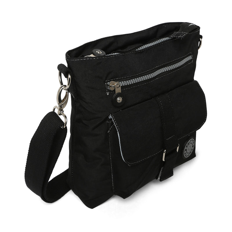 BAOMI CRINKLE SHOULDER BAG Range Black Soft One Size Shoulder Bag