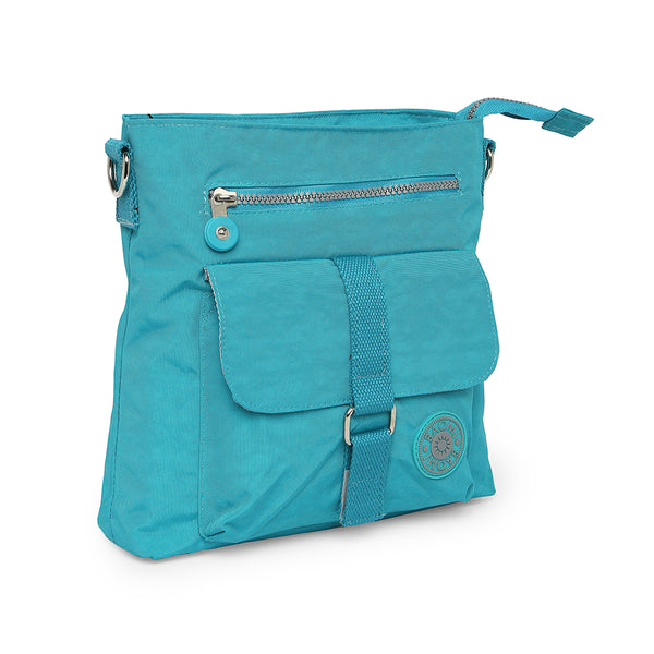 BAOMI CRINKLE SHOULDER BAG Range Blue Soft One Size Shoulder Bag