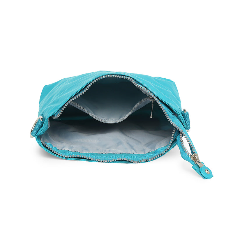 BAOMI CRINKLE SHOULDER BAG Range Blue Soft One Size Shoulder Bag