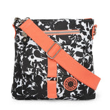 BAOMI CRINKLE SHOULDER BAG Range Black & Peach Soft One Size Shoulder Bag