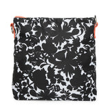 BAOMI CRINKLE SHOULDER BAG Range Black & Peach Soft One Size Shoulder Bag