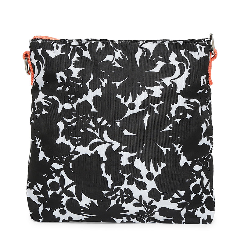 BAOMI CRINKLE SHOULDER BAG Range Black & Peach Soft One Size Shoulder Bag