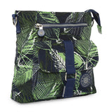 BAOMI CRINKLE SHOULDER BAG Range Blue & Green Soft One Size Shoulder Bag