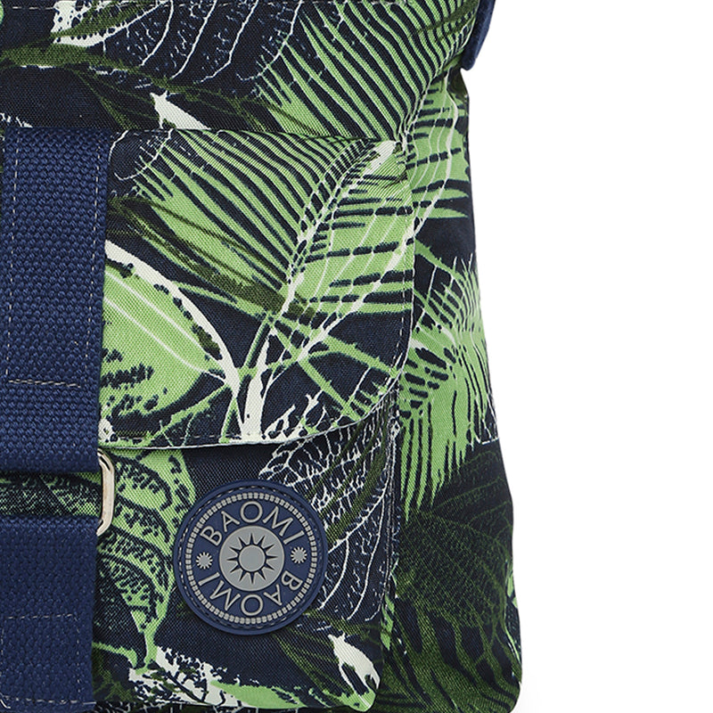 BAOMI CRINKLE SHOULDER BAG Range Blue & Green Soft One Size Shoulder Bag