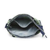 BAOMI CRINKLE SHOULDER BAG Range Blue & Green Soft One Size Shoulder Bag