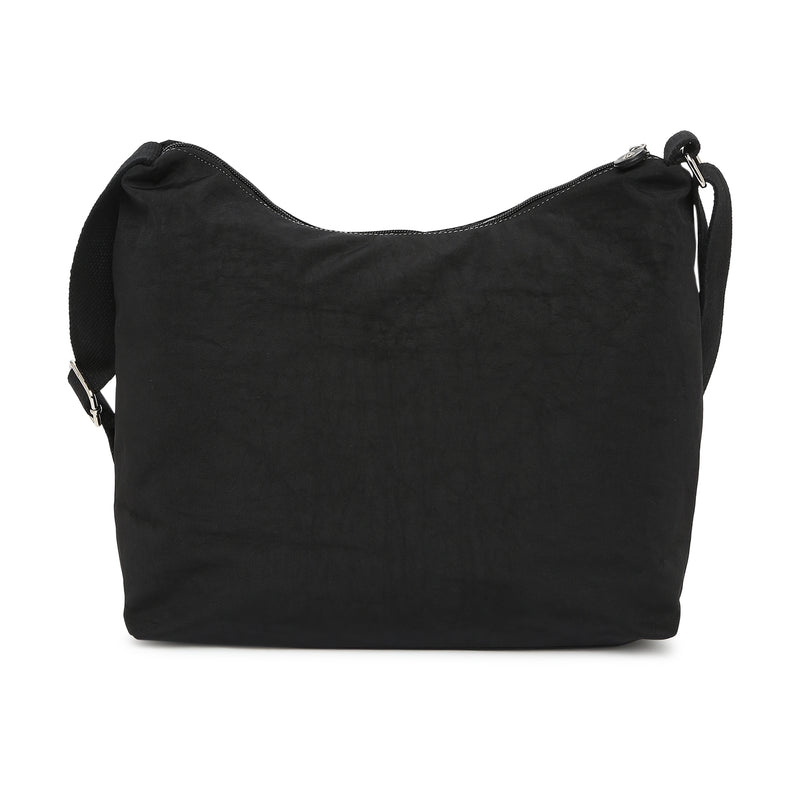 BAOMI CRINKLE SHOULDER BAG Range Black Soft One Size Shoulder Bag