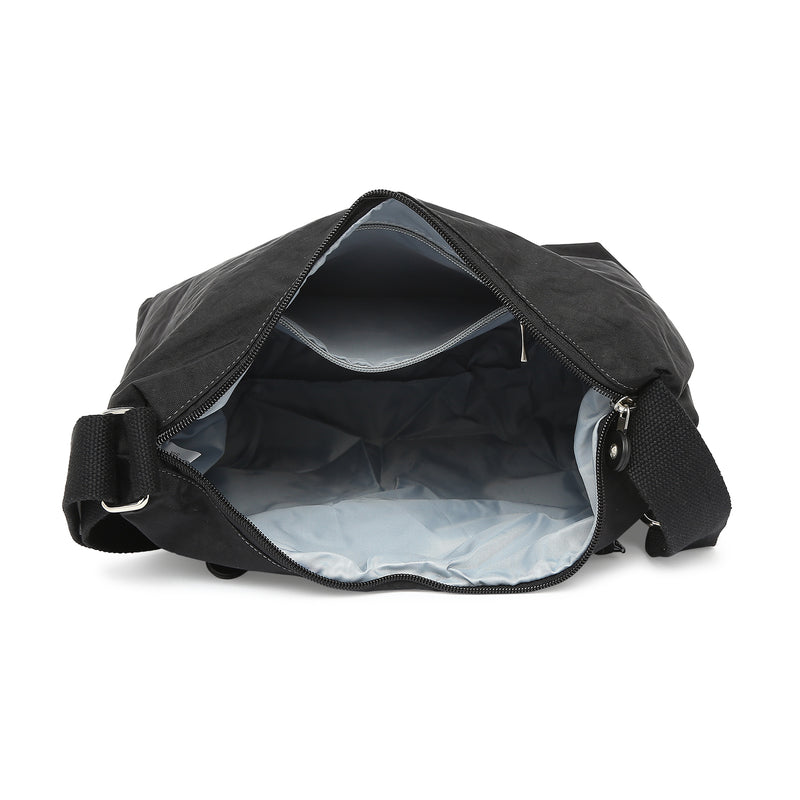 BAOMI CRINKLE SHOULDER BAG Range Black Soft One Size Shoulder Bag
