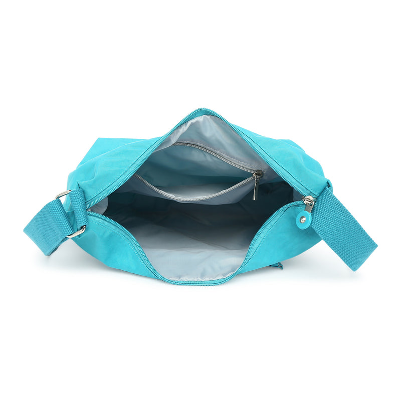 BAOMI CRINKLE SHOULDER BAG Range Blue Soft One Size Shoulder Bag