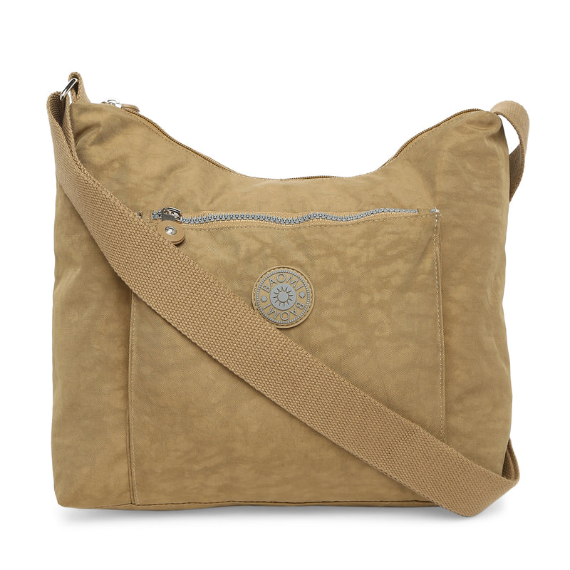 BAOMI CRINKLE SHOULDER BAG Range Dark Yellow Soft One Size Shoulder Bag