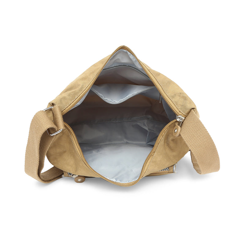 BAOMI CRINKLE SHOULDER BAG Range Dark Yellow Soft One Size Shoulder Bag