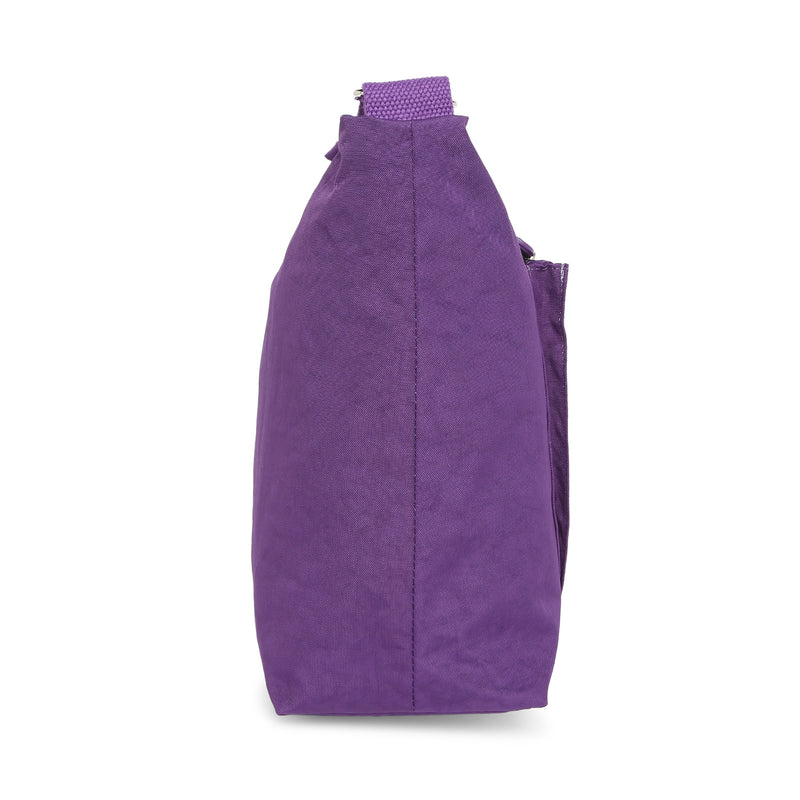 BAOMI CRINKLE SHOULDER BAG Range Purple Soft One Size Shoulder Bag