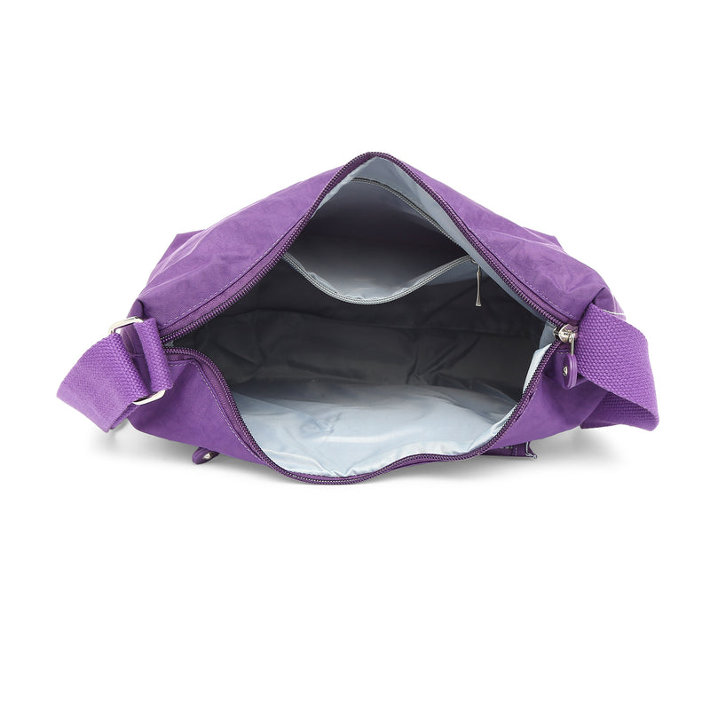 BAOMI CRINKLE SHOULDER BAG Range Purple Soft One Size Shoulder Bag
