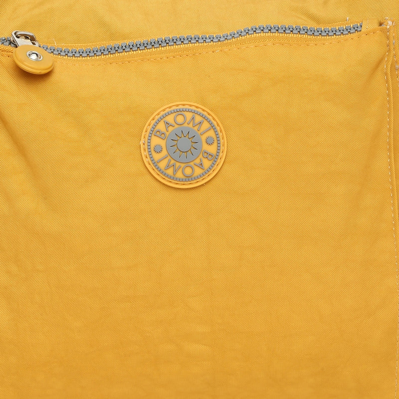 BAOMI CRINKLE SHOULDER BAG Range Yellow Soft One Size Shoulder Bag