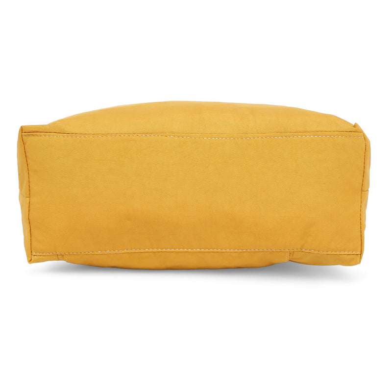 BAOMI CRINKLE SHOULDER BAG Range Yellow Soft One Size Shoulder Bag