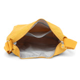 BAOMI CRINKLE SHOULDER BAG Range Yellow Soft One Size Shoulder Bag