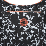 BAOMI CRINKLE SHOULDER BAG Range Black & Peach Soft One Size Shoulder Bag