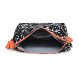 BAOMI CRINKLE SHOULDER BAG Range Black & Peach Soft One Size Shoulder Bag