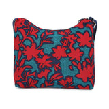 BAOMI CRINKLE SHOULDER BAG Range Red & Green Soft One Size Shoulder Bag