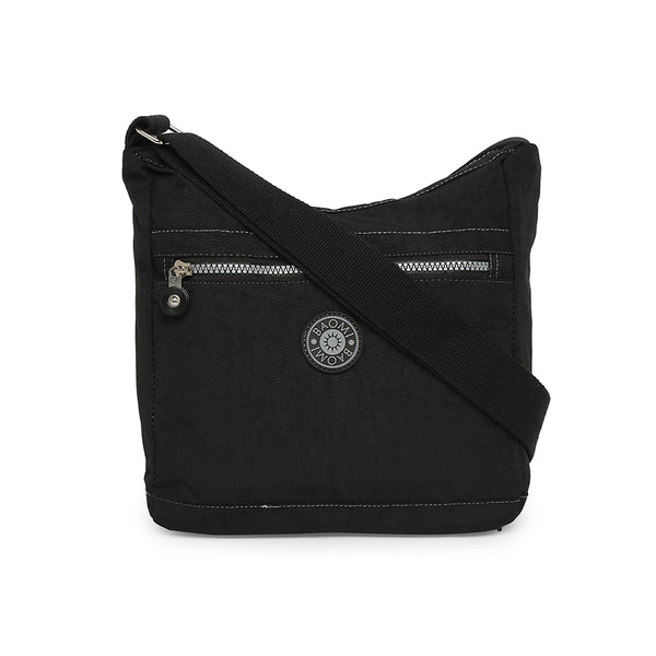 BAOMI CRINKLE SHOULDER BAG Range Black Soft One Size Shoulder Bag