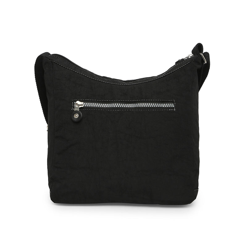 BAOMI CRINKLE SHOULDER BAG Range Black Soft One Size Shoulder Bag