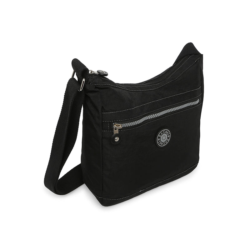 BAOMI CRINKLE SHOULDER BAG Range Black Soft One Size Shoulder Bag