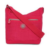 BAOMI CRINKLE SHOULDER BAG Range Fuchsia Red Soft One Size Shoulder Bag