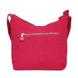 BAOMI CRINKLE SHOULDER BAG Range Fuchsia Red Soft One Size Shoulder Bag