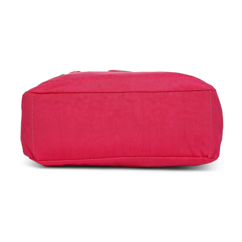 BAOMI CRINKLE SHOULDER BAG Range Fuchsia Red Soft One Size Shoulder Bag