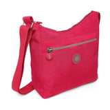 BAOMI CRINKLE SHOULDER BAG Range Fuchsia Red Soft One Size Shoulder Bag