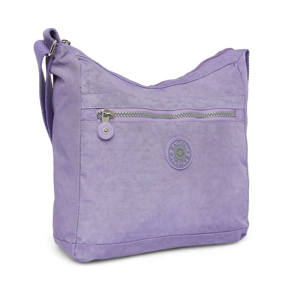 BAOMI CRINKLE SHOULDER BAG Range Light Purple Soft One Size Shoulder Bag