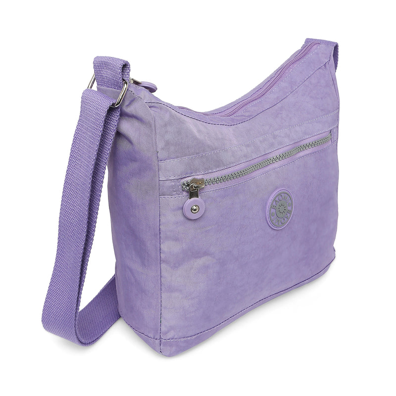 BAOMI CRINKLE SHOULDER BAG Range Light Purple Soft One Size Shoulder Bag