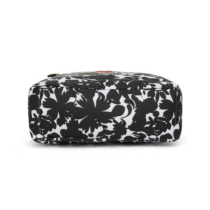 BAOMI CRINKLE SHOULDER BAG Range Black & Peach Soft One Size Shoulder Bag