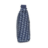 BAOMI CRINKLE SHOULDER BAG Range Blue & White Soft One Size Shoulder Bag