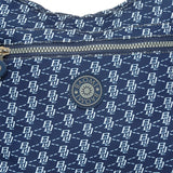 BAOMI CRINKLE SHOULDER BAG Range Blue & White Soft One Size Shoulder Bag