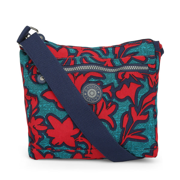 BAOMI CRINKLE SHOULDER BAG Range Red & Green Soft One Size Shoulder Bag