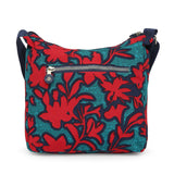BAOMI CRINKLE SHOULDER BAG Range Red & Green Soft One Size Shoulder Bag