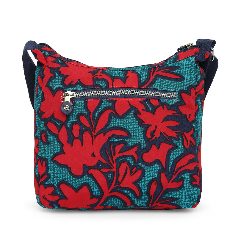 BAOMI CRINKLE SHOULDER BAG Range Red & Green Soft One Size Shoulder Bag