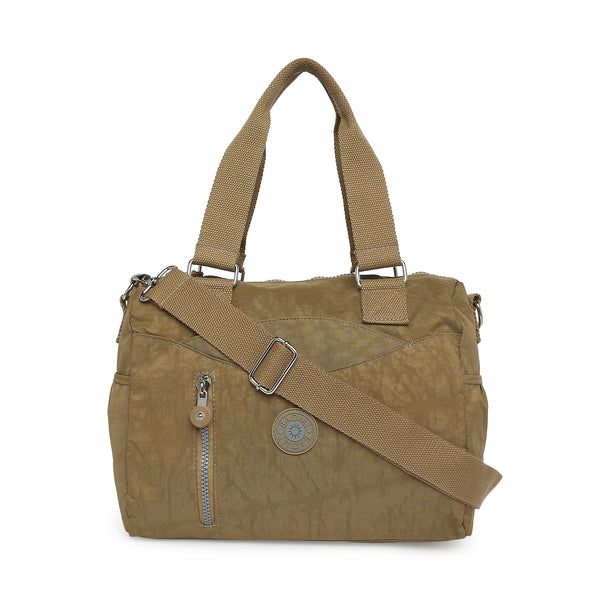 BAOMI CRINKLE SHOULDER BAG Range Dark Yellow Soft One Size Shoulder Bag
