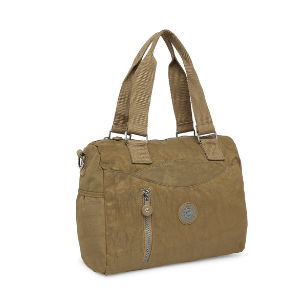 BAOMI CRINKLE SHOULDER BAG Range Dark Yellow Soft One Size Shoulder Bag