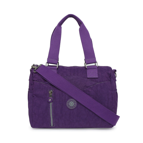 BAOMI CRINKLE SHOULDER BAG Range Purple Soft One Size Shoulder Bag