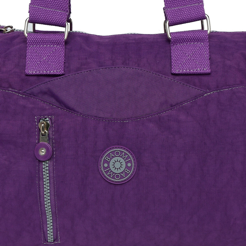 BAOMI CRINKLE SHOULDER BAG Range Purple Soft One Size Shoulder Bag