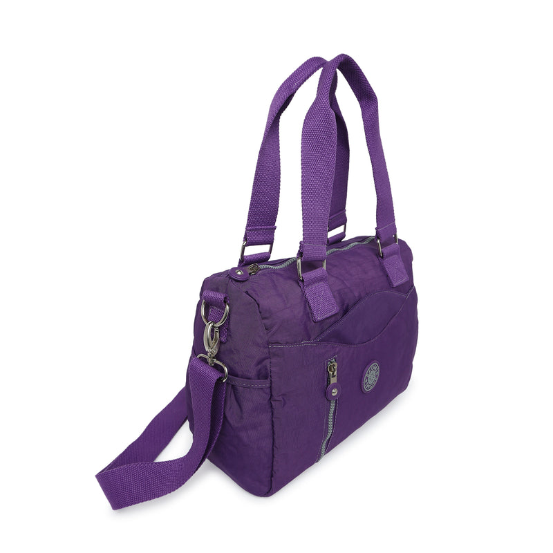 BAOMI CRINKLE SHOULDER BAG Range Purple Soft One Size Shoulder Bag