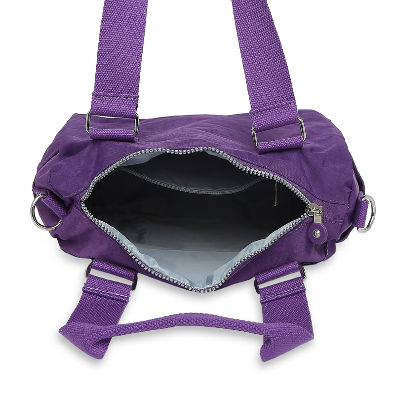 BAOMI CRINKLE SHOULDER BAG Range Purple Soft One Size Shoulder Bag