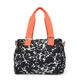 BAOMI CRINKLE SHOULDER BAG Range Black & Peach Soft One Size Shoulder Bag